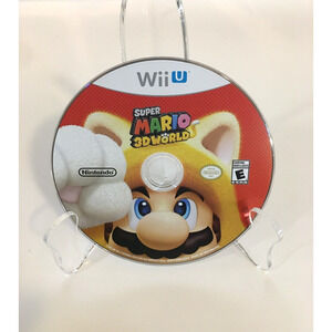 Super Mario 3D World (Nintendo Wii U, 2013) Authentic Loose Disc Only US Seller